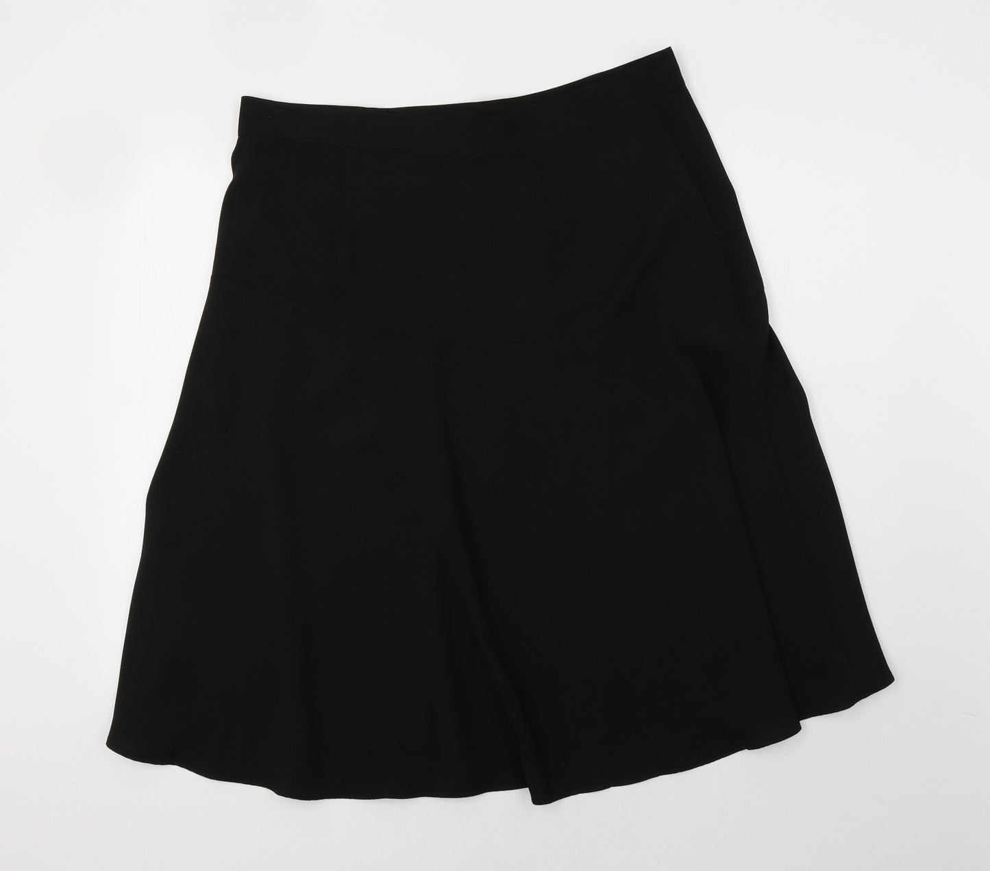 Papaya Womens Black   Flare Skirt Size 18