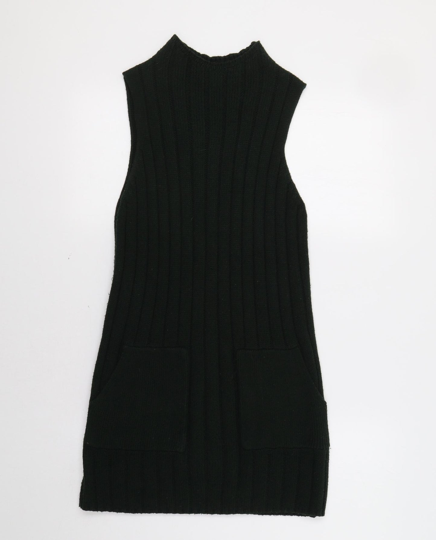 TU Womens Green  Knit Jumper Dress  Size 10