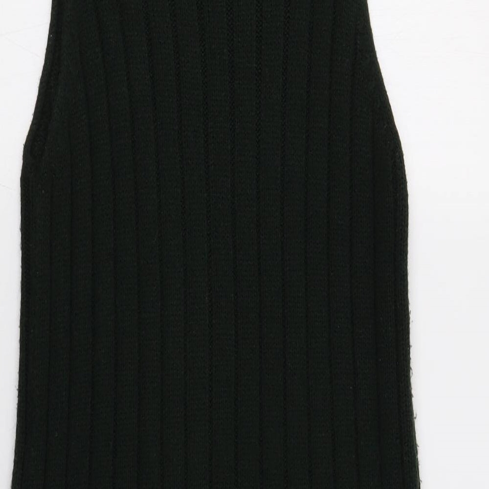 TU Womens Green  Knit Jumper Dress  Size 10