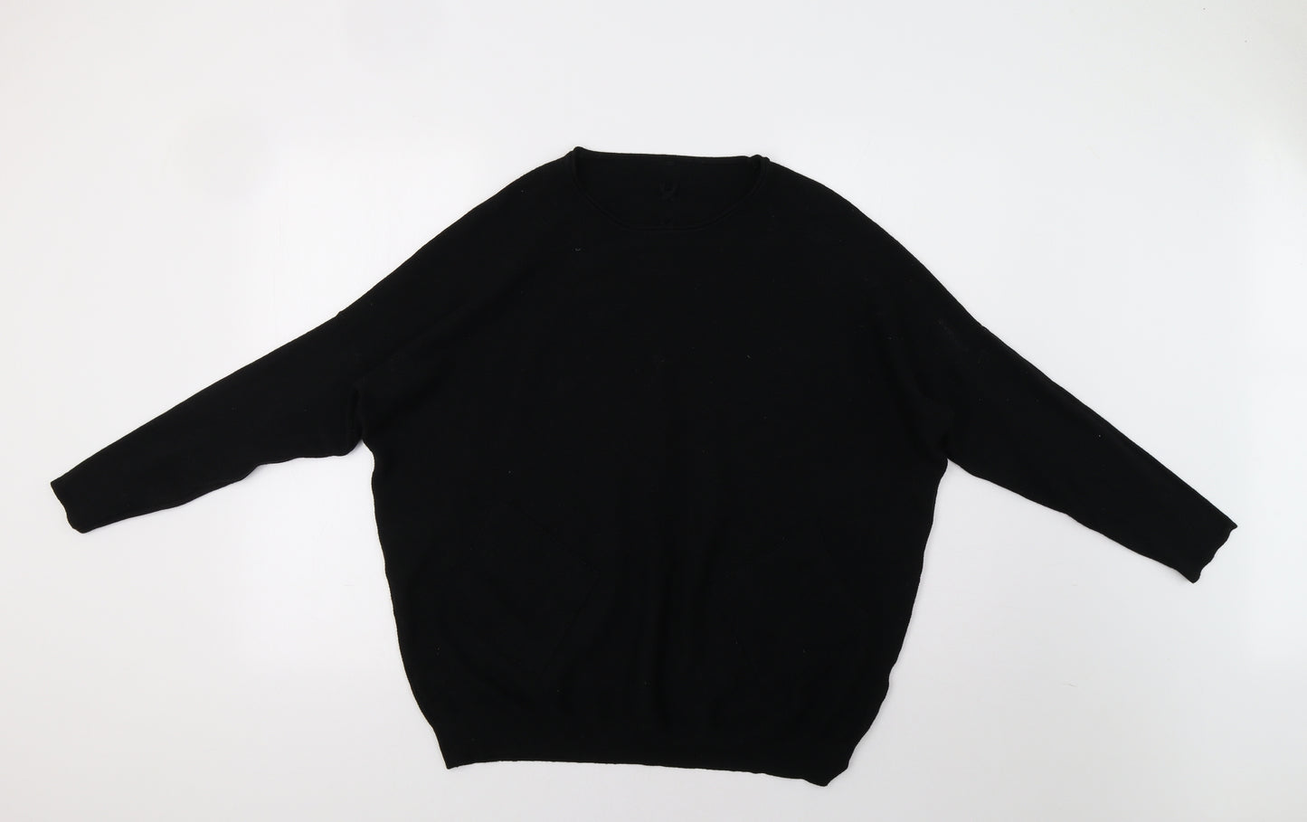 Preworn Womens Black   Pullover Jumper Size XL