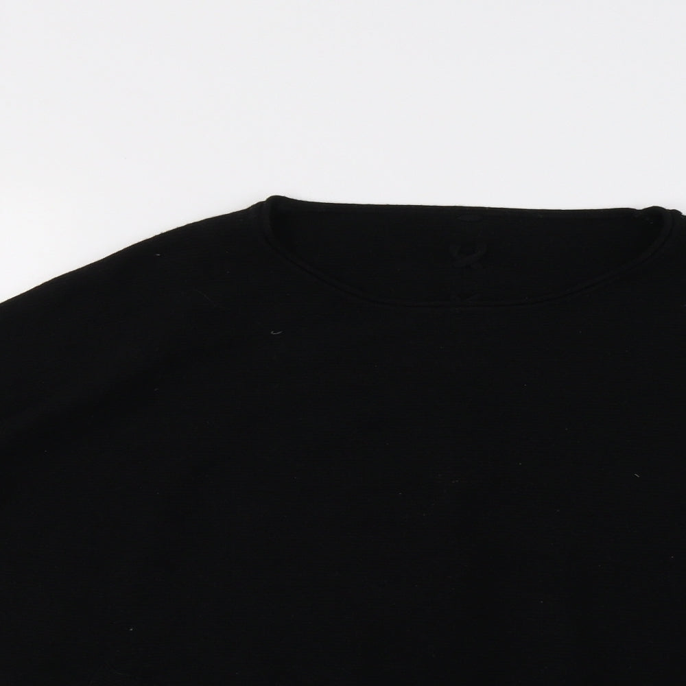 Preworn Womens Black   Pullover Jumper Size XL