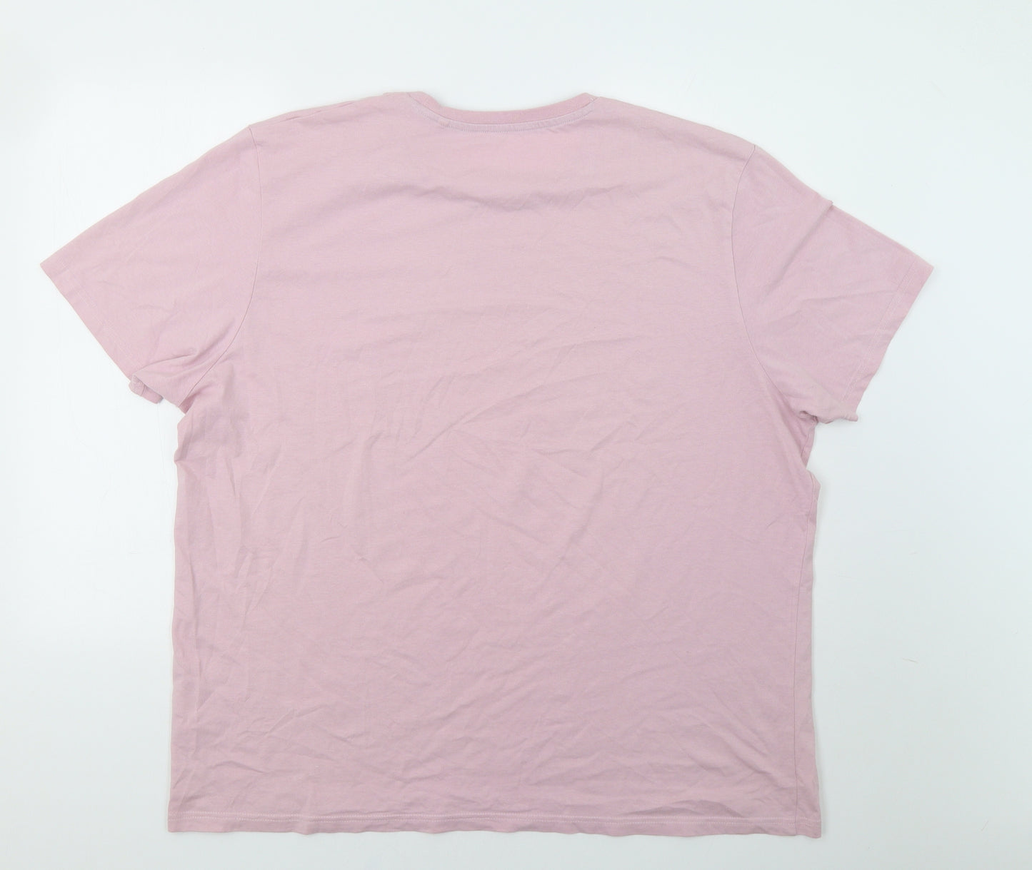 NEXT Mens Pink    T-Shirt Size 3XL