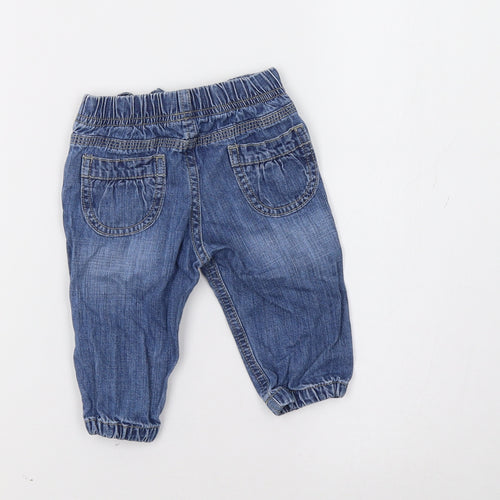 Mothercare Baby Blue   Jogger Jeans Size 3-6 Months
