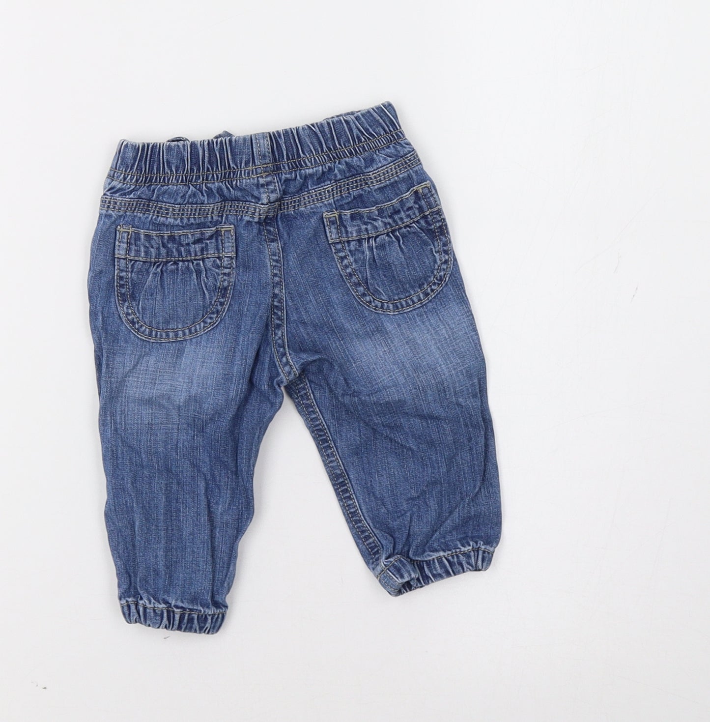Mothercare Baby Blue   Jogger Jeans Size 3-6 Months