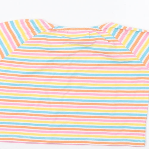 F&F Baby Multicoloured Striped  Basic T-Shirt Size 3-6 Months