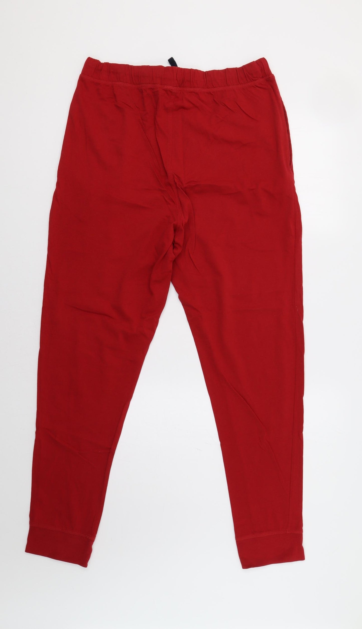 M&S Mens Red    Pyjama Pants Size L