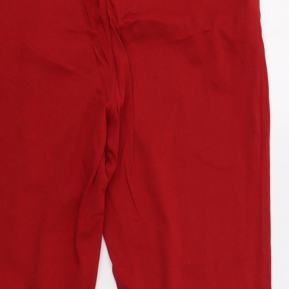 M&S Mens Red    Pyjama Pants Size L