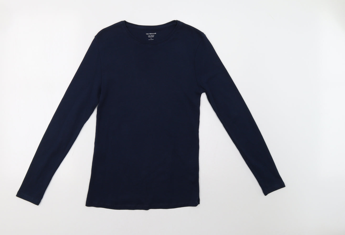 M&S Womens Blue   Basic T-Shirt Size 12