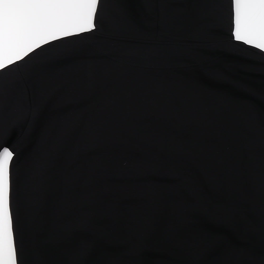 H&M Womens Black   Pullover Hoodie Size S