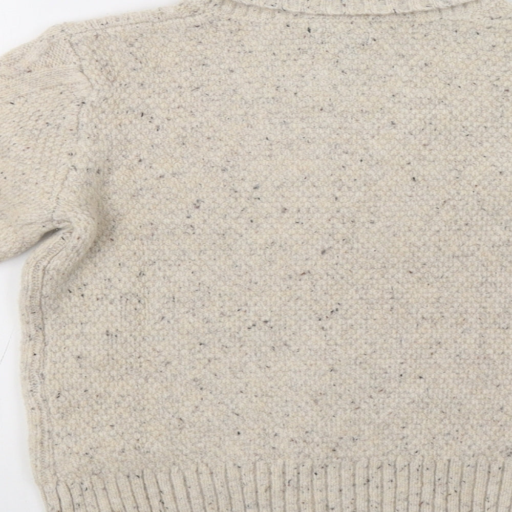 NEXT Boys Beige   Pullover Jumper Size 4-5 Years