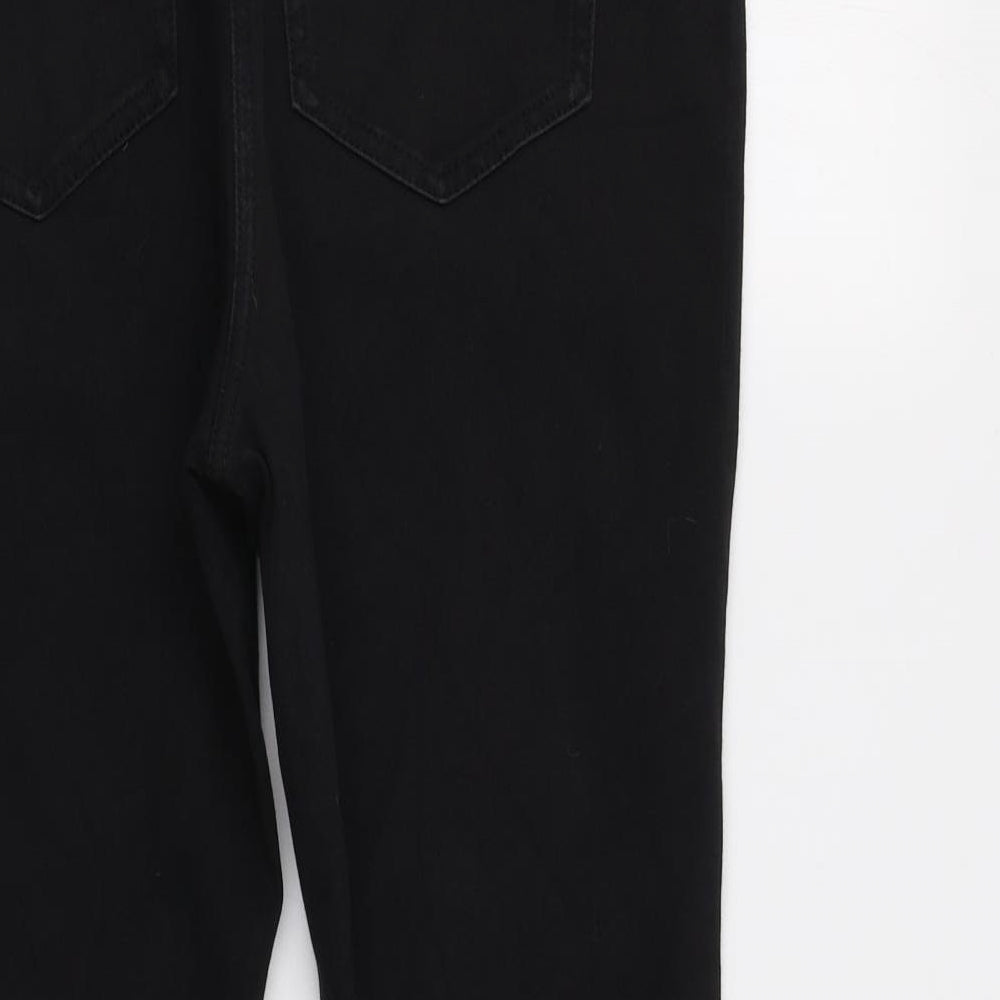 NEXT Womens Black   Cropped Jeans Size 12 L25 in