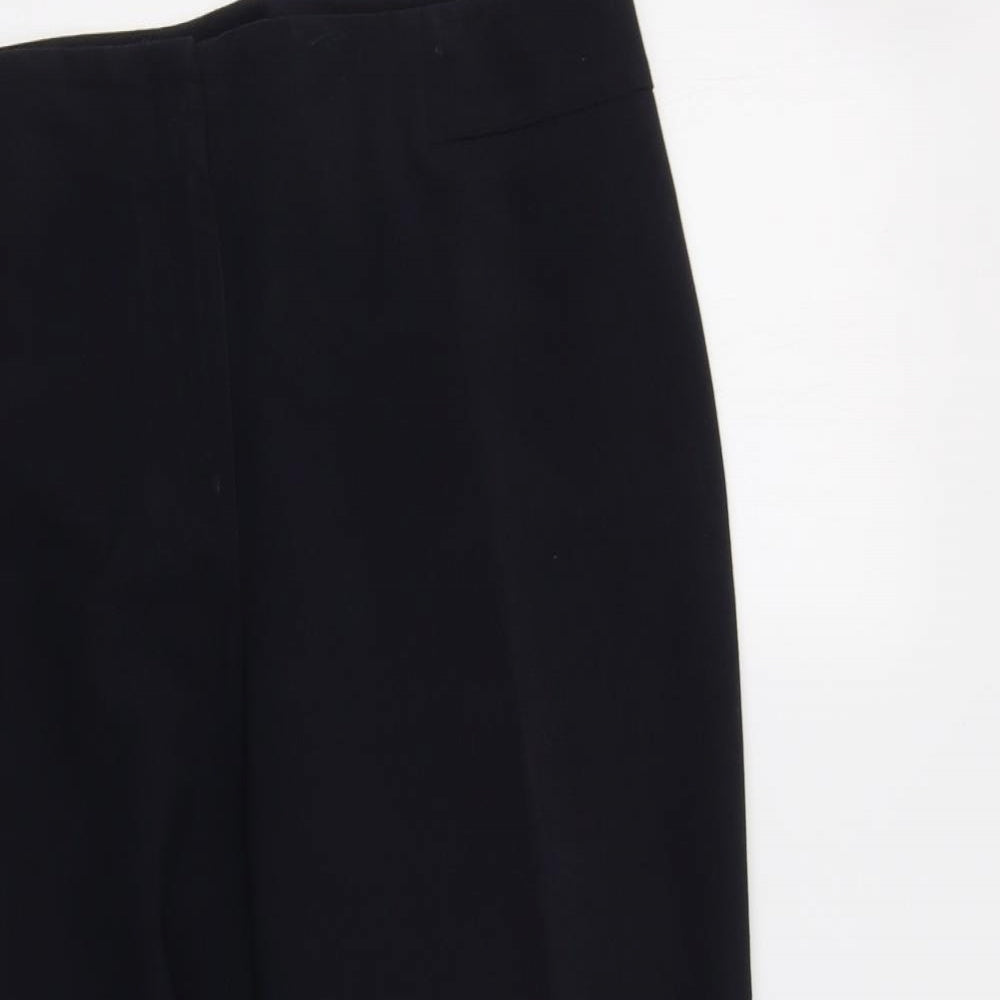 M&S Womens Blue   Dress Pants Trousers Size 16 L26 in