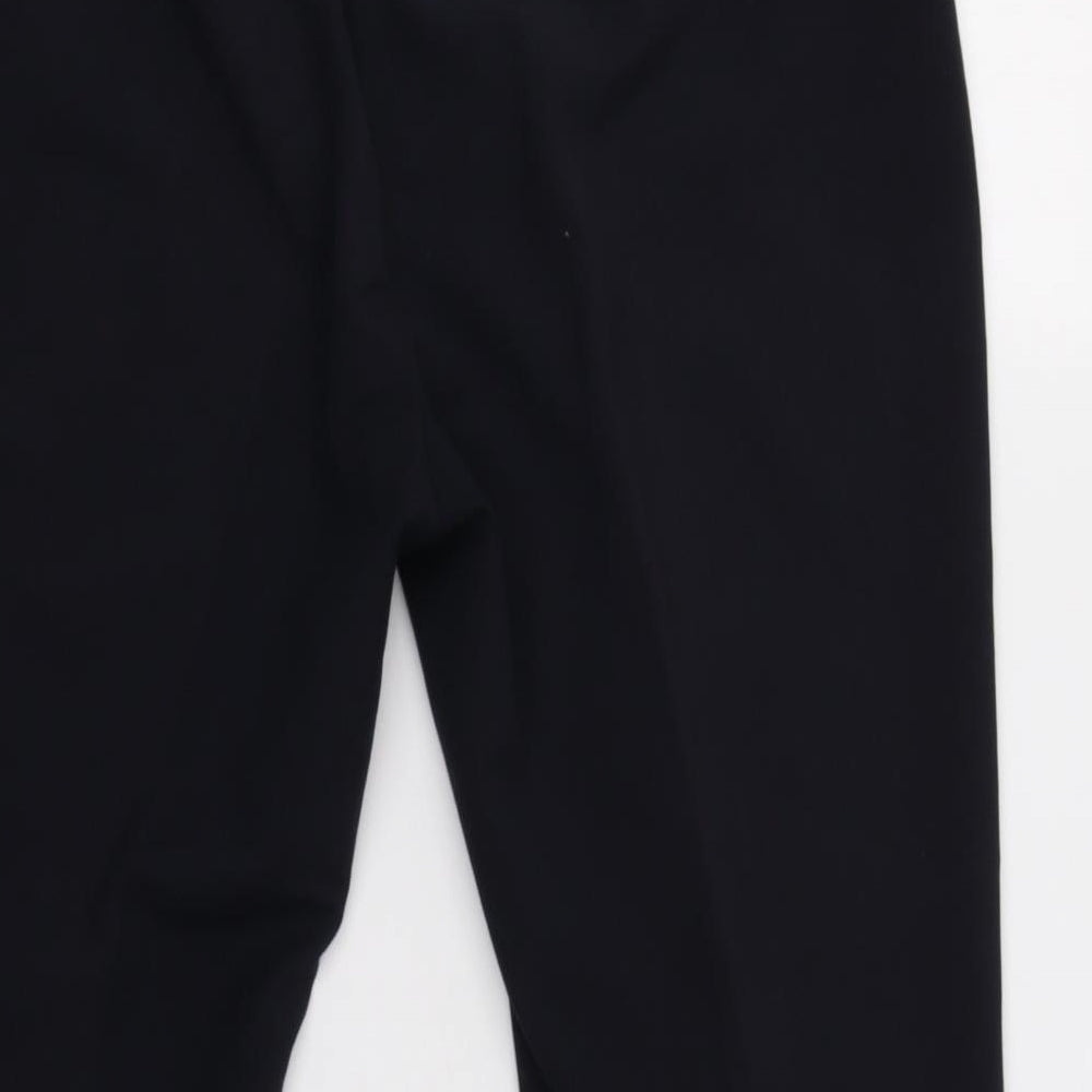 M&S Womens Blue   Dress Pants Trousers Size 16 L26 in