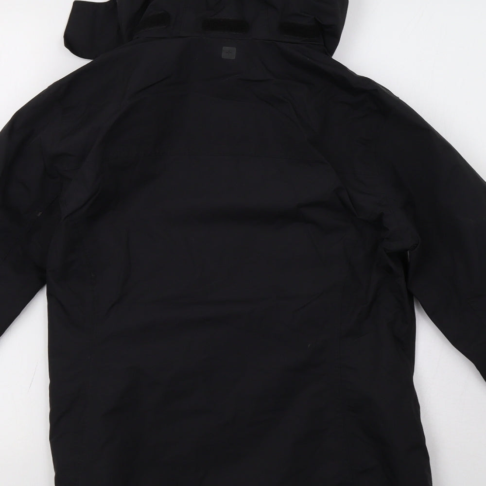 Mountain Warehouse Womens Black   Windbreaker Jacket Size 10