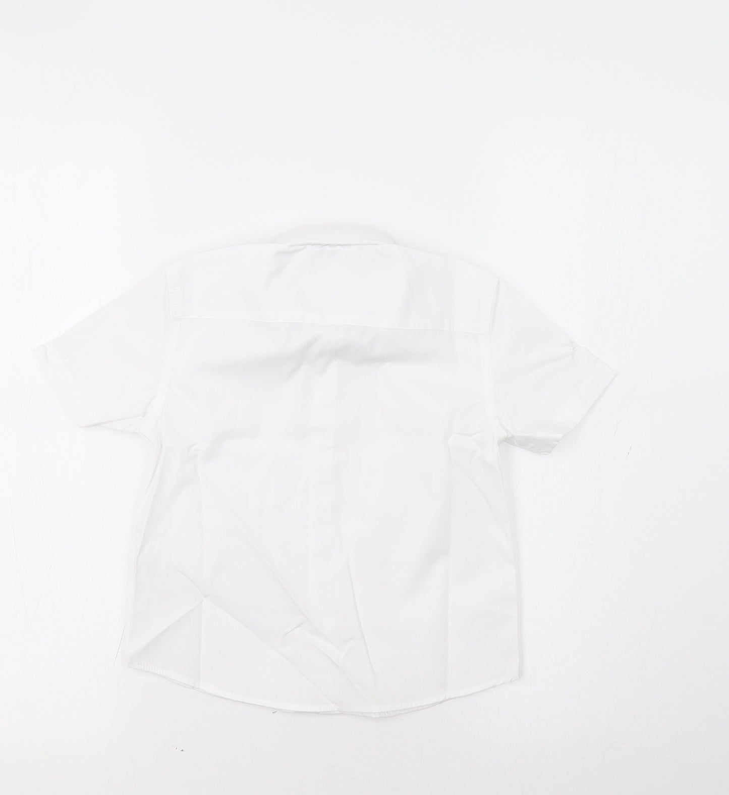 Lily & Dan Boys White   Basic Dress Shirt Size 4-5 Years