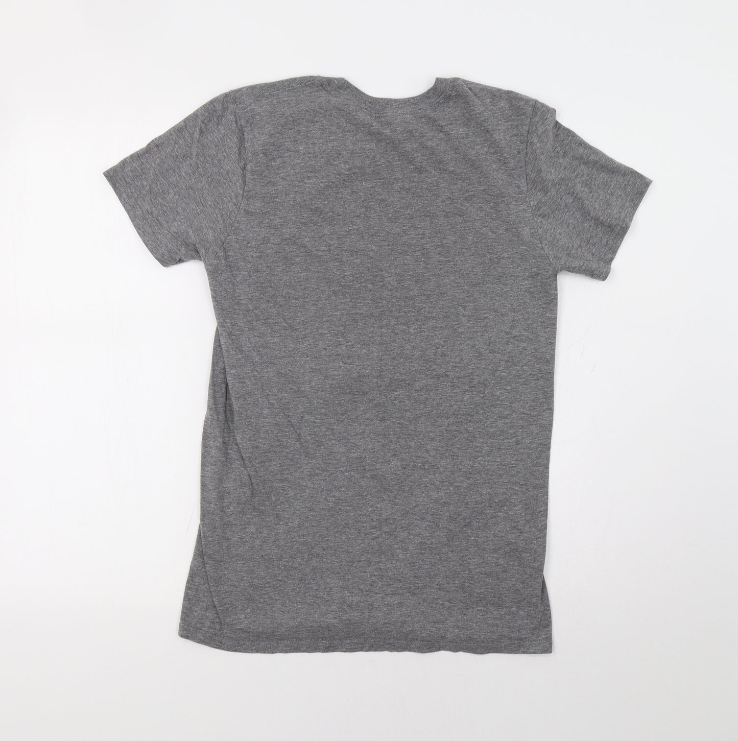 Gildan Womens Grey   Basic T-Shirt Size S  - Car