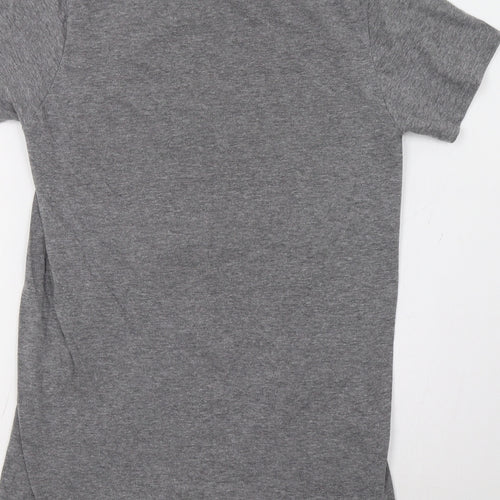 Gildan Womens Grey   Basic T-Shirt Size S  - Car