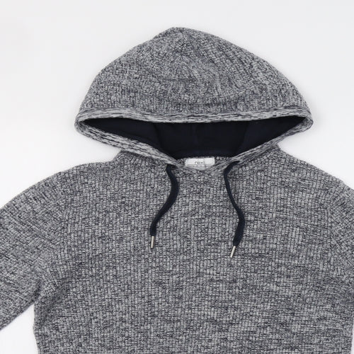 NEXT Womens Grey   Pullover Hoodie Size S