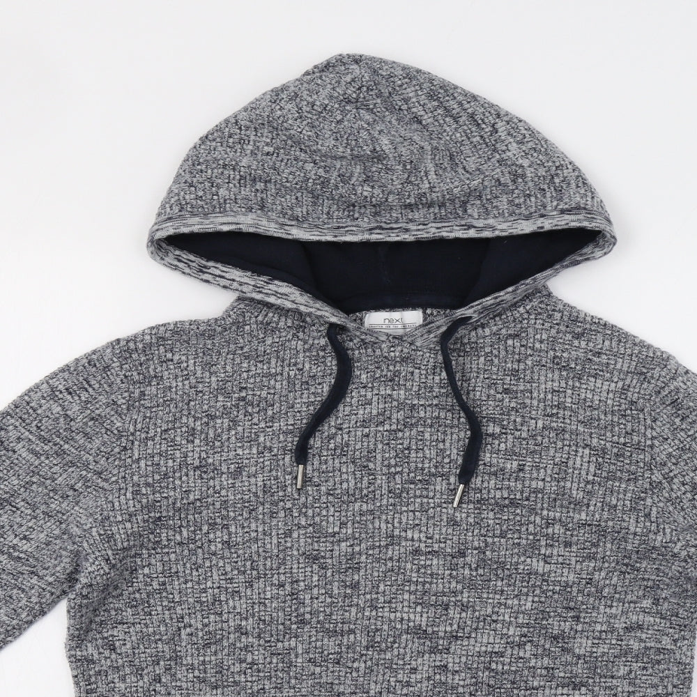 NEXT Womens Grey   Pullover Hoodie Size S