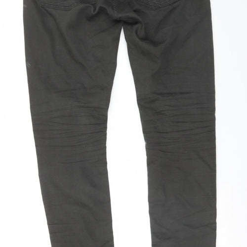 UNION BLUES Mens Green   Straight Jeans Size 34 L32 in