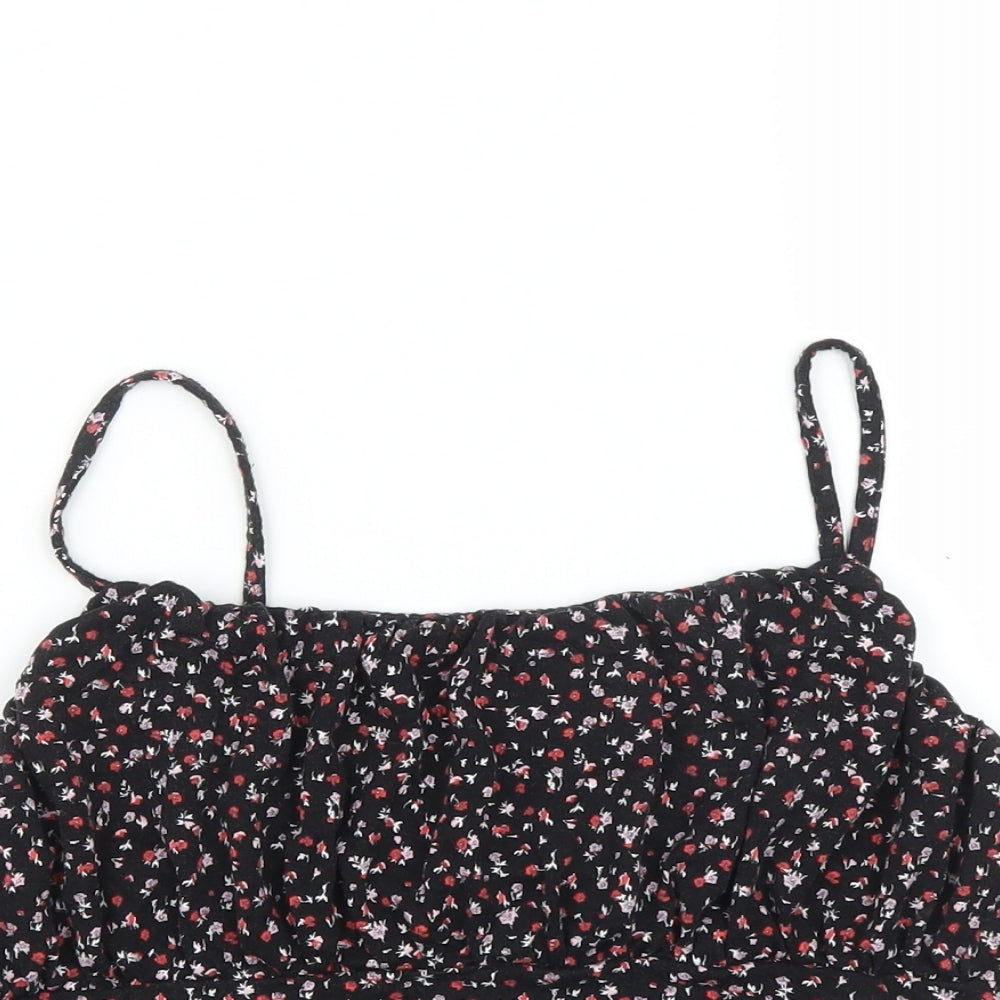 Primark Womens Multicoloured Floral  Camisole T-Shirt Size M