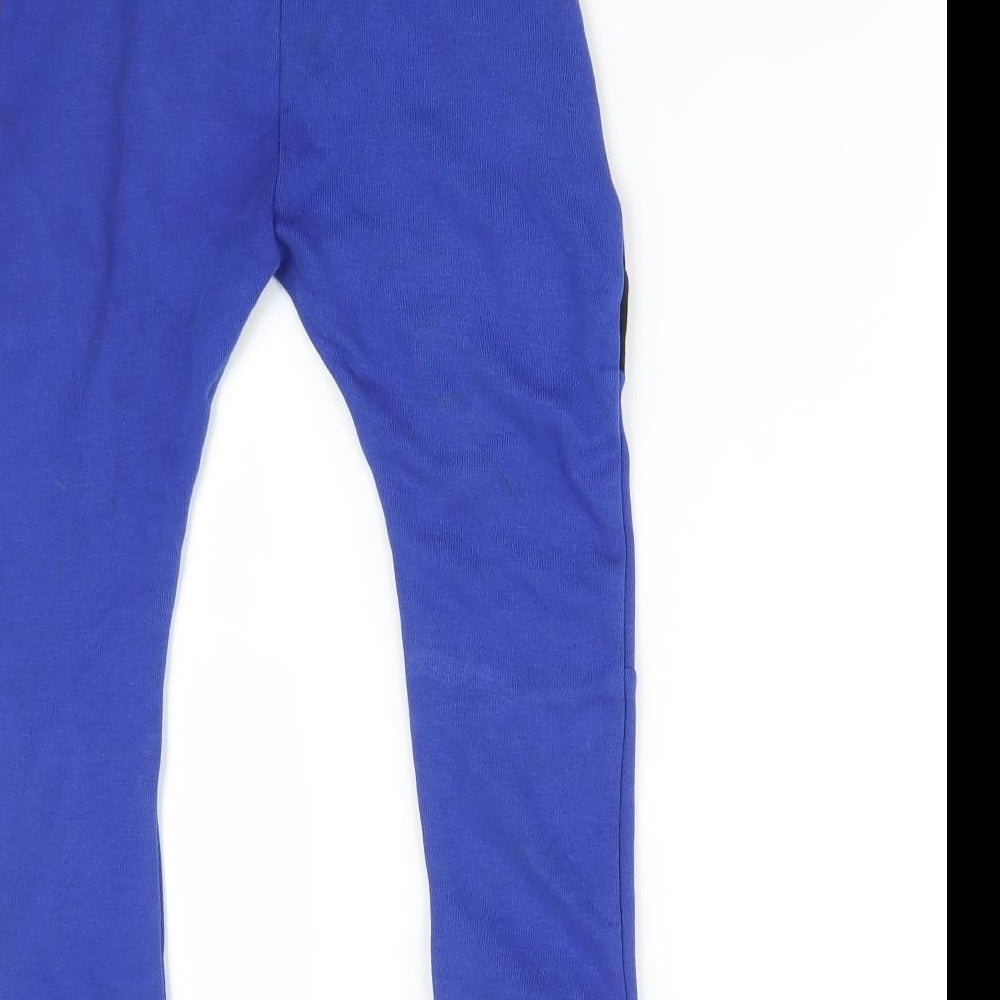George Boys Blue   Jogger Trousers Size 4-5 Years