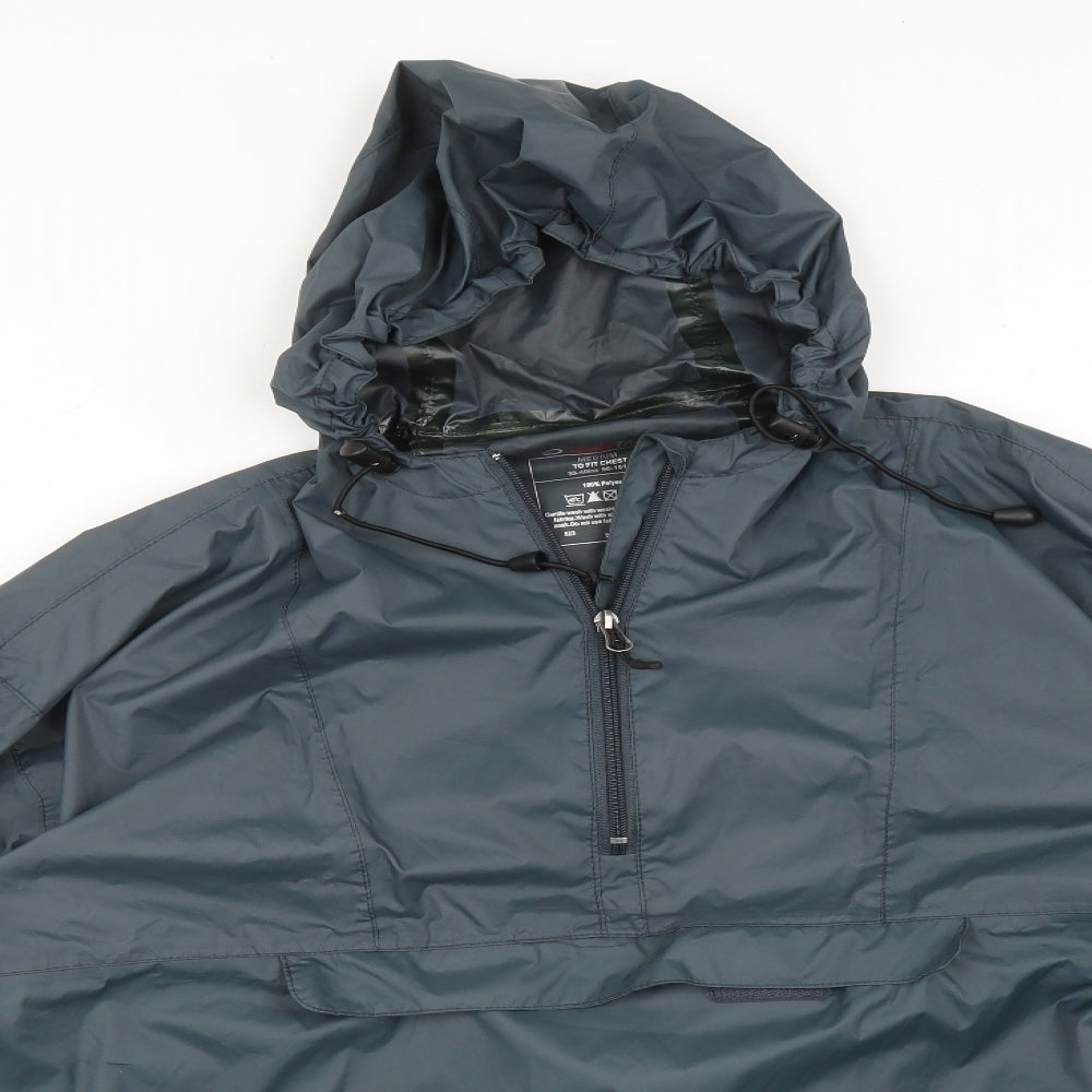 CRANE TRAIL Mens Grey   Overcoat Coat Size M