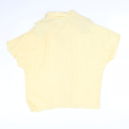 PAUL SEPERATES Womens Yellow   Basic Blouse Size 14