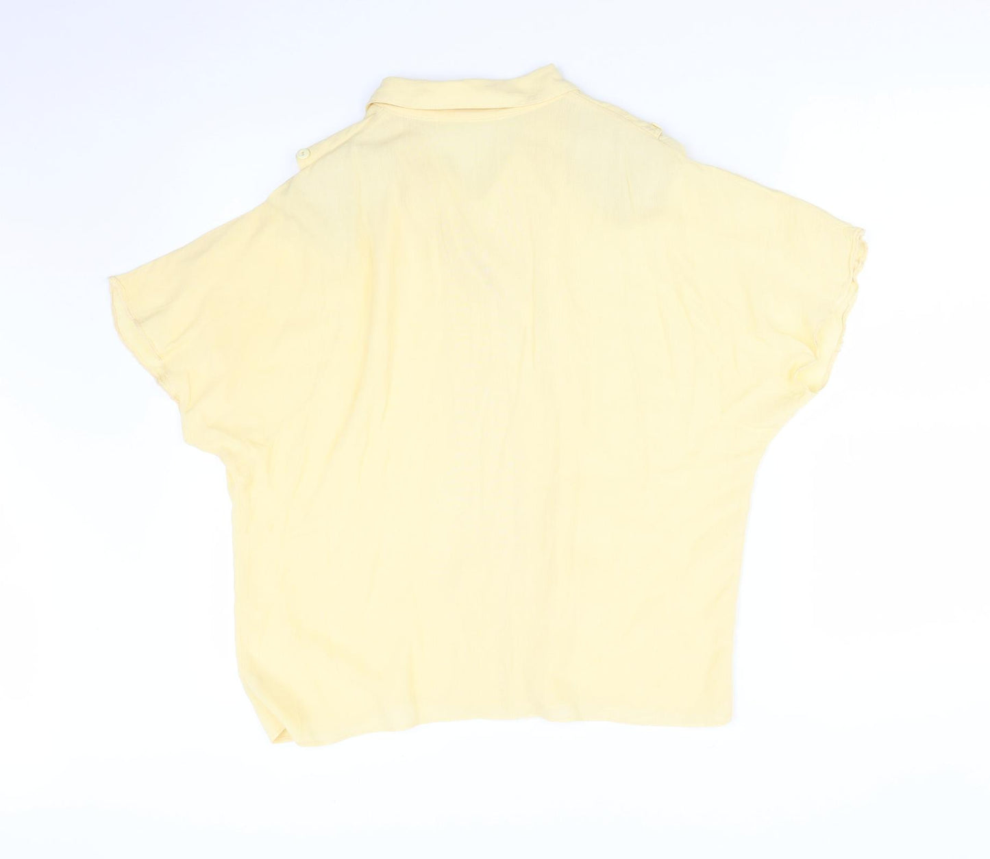 PAUL SEPERATES Womens Yellow   Basic Blouse Size 14