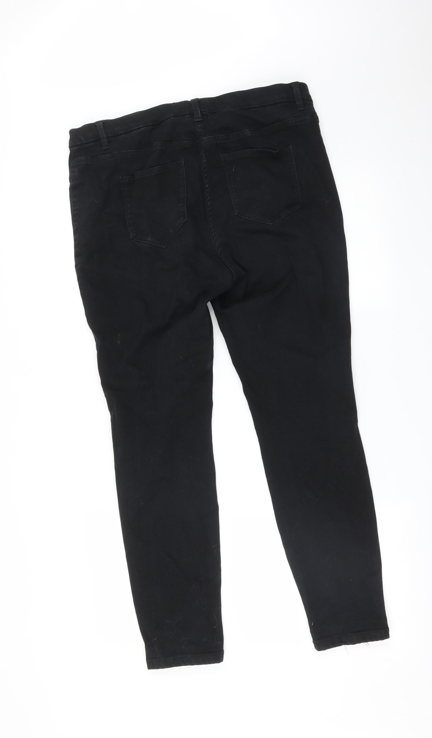 NEXT Womens Black   Jegging Jeans Size 18 L28 in