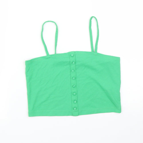 Primark Womens Green   Basic T-Shirt Size S