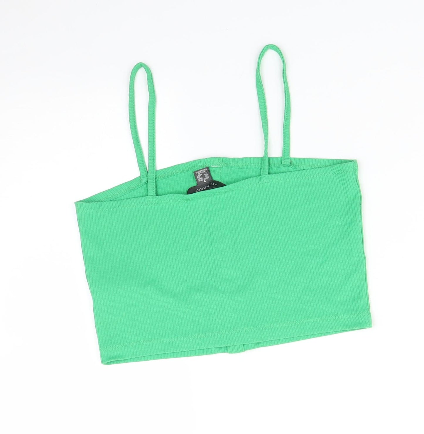 Primark Womens Green   Basic T-Shirt Size S