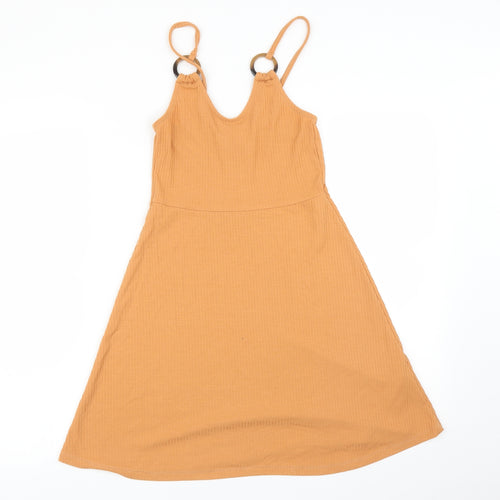Topshop Womens Orange   A-Line  Size 6