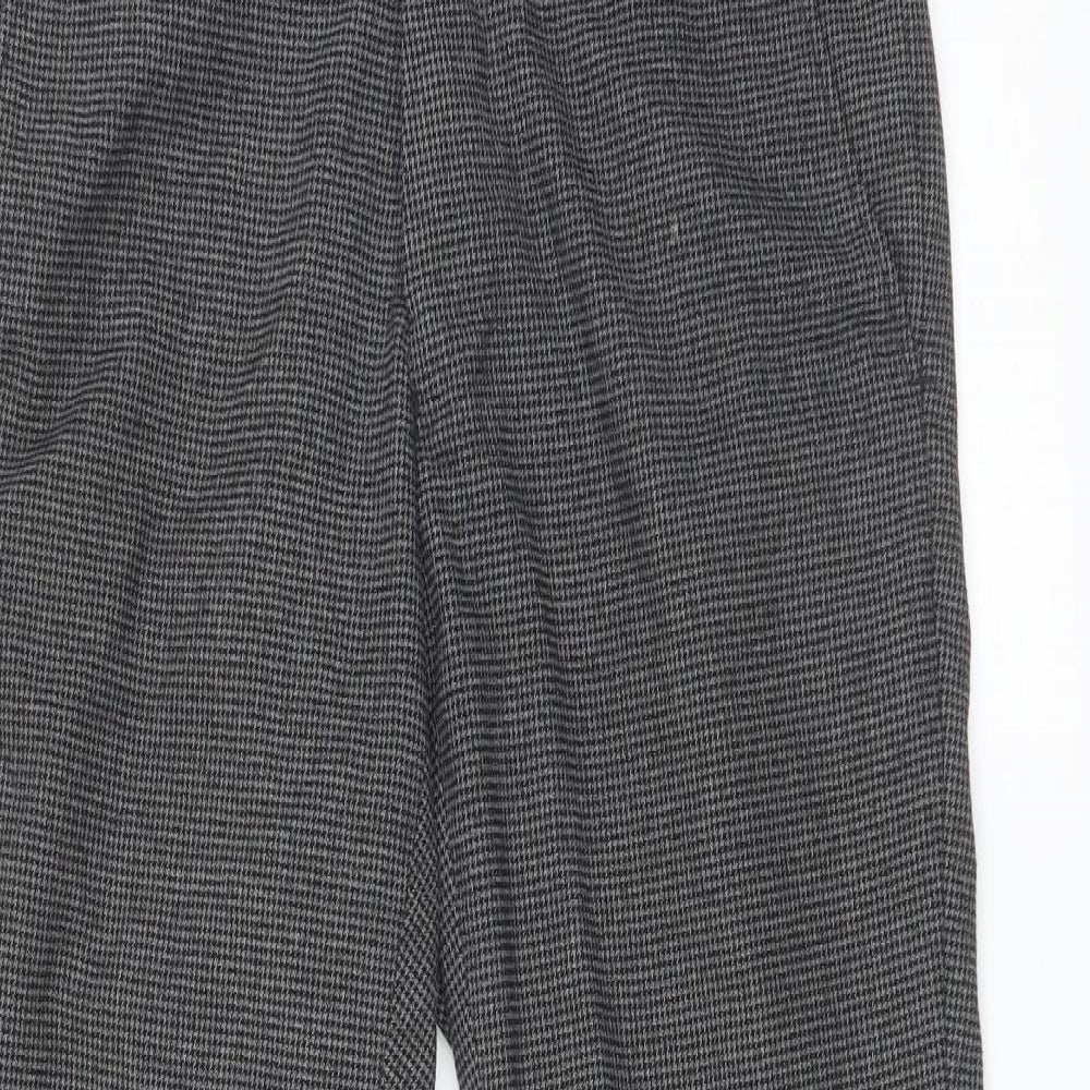 MOSS Mens Grey Check  Trousers  Size 28 L25 in