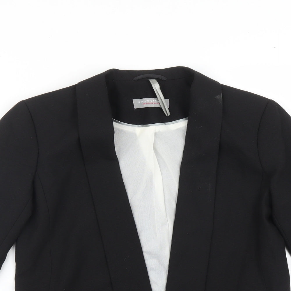 Dorothy Perkins Womens Black   Jacket Blazer Size 8