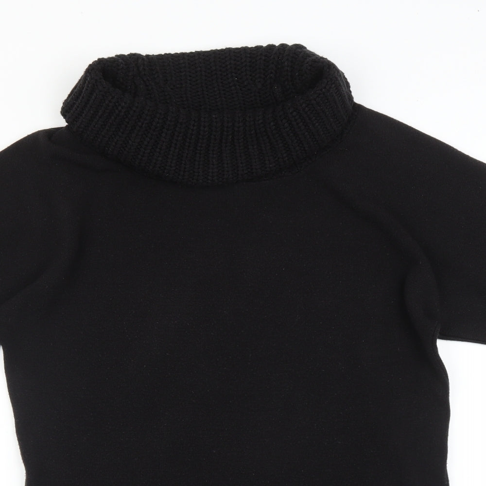 F&F Womens Black   Basic T-Shirt Size 10