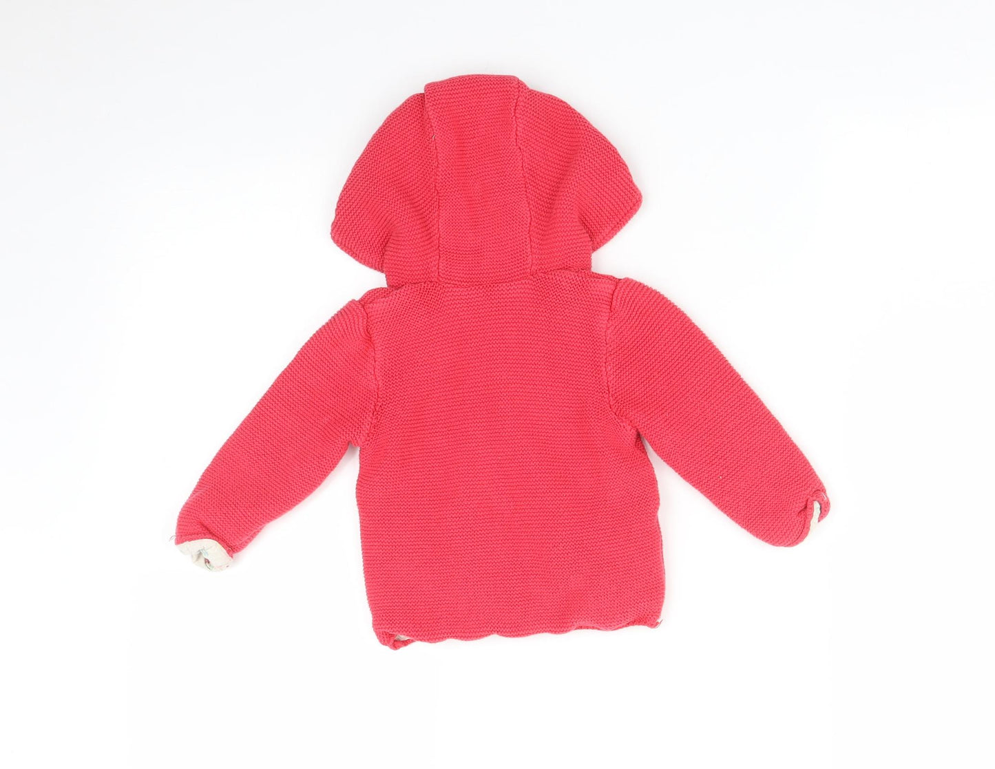 TU Girls Pink   Cardigan Jumper Size 6-9 Months