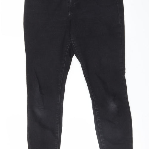 DENIM CO Womens Black   Skinny Jeans Size 12 L27 in