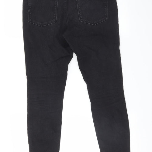 DENIM CO Womens Black   Skinny Jeans Size 12 L27 in
