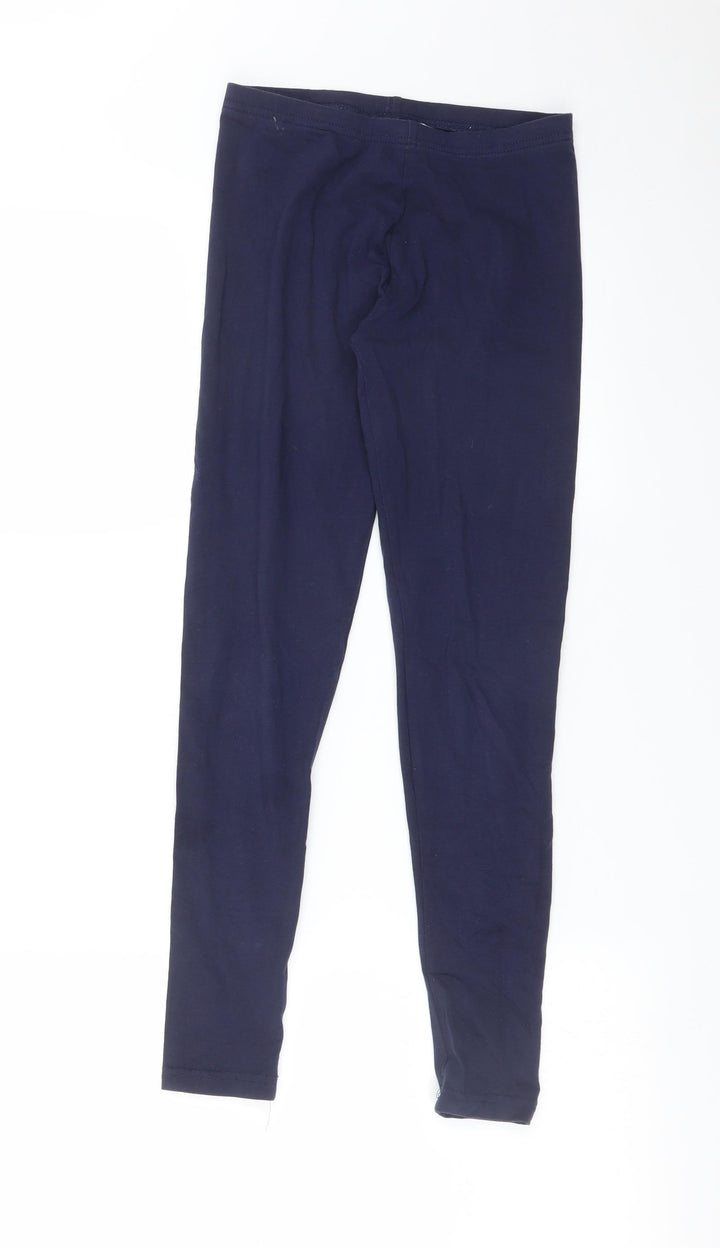 Primark Girls Blue   Jegging Trousers Size 10-11 Years