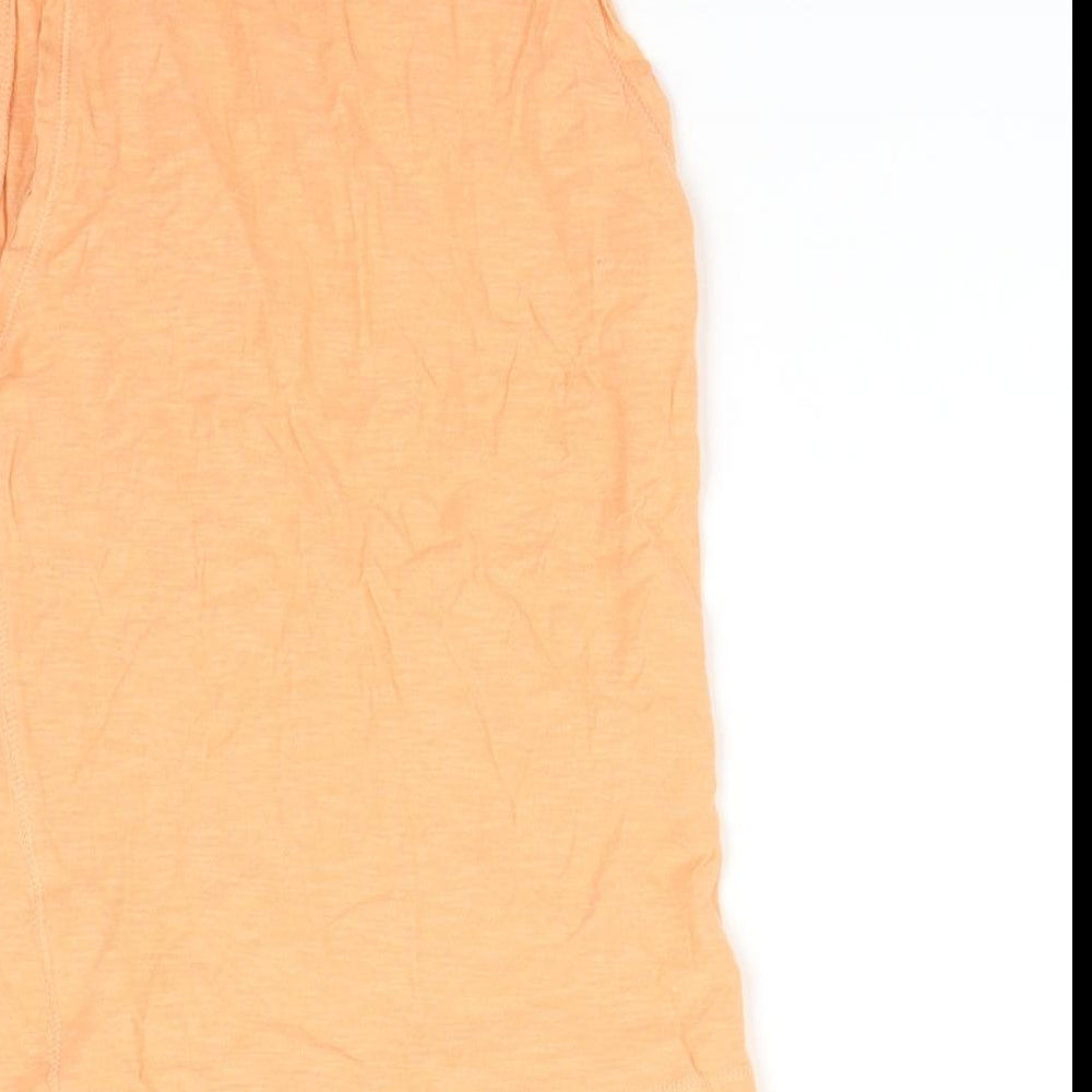 Zara Boys Orange   Basic Tank Size 6 Years
