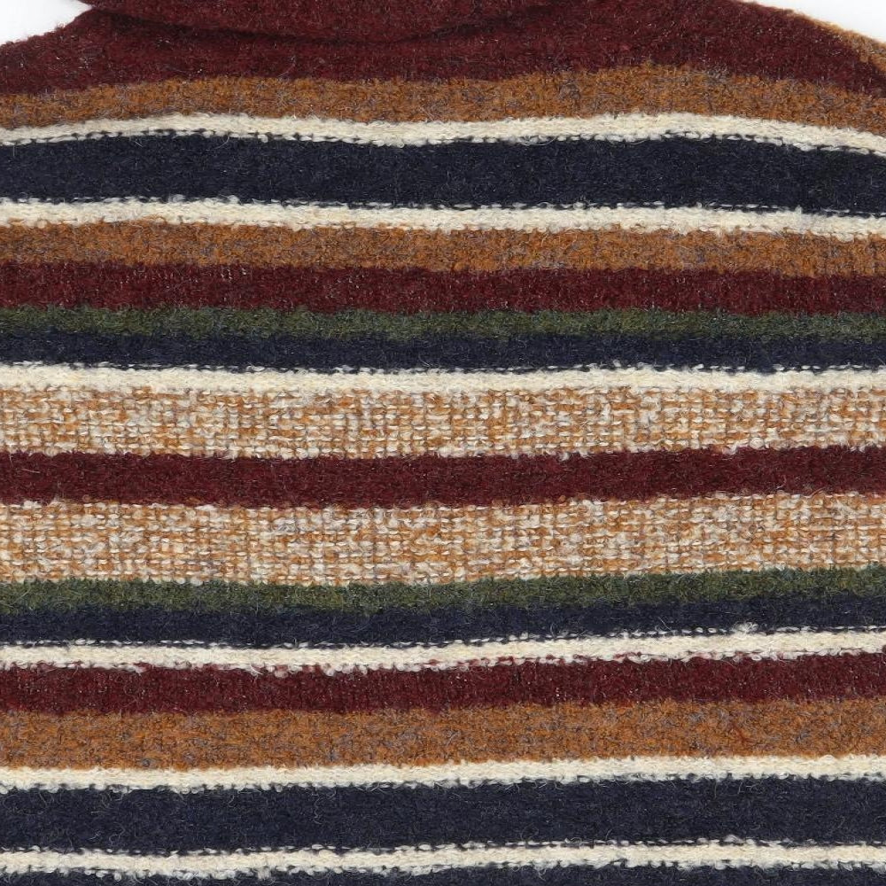 Papaya Womens Multicoloured Striped  Pullover Jumper Size M