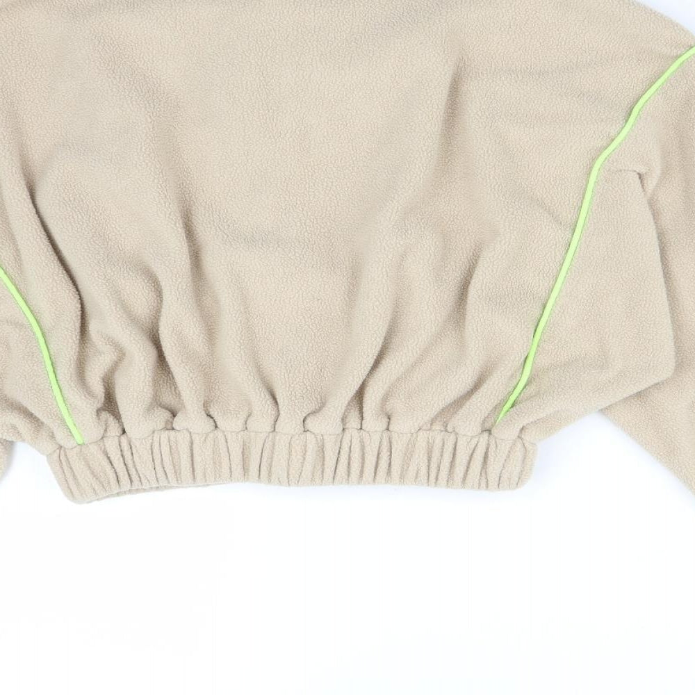 Boohoo Womens Beige   Pullover Jumper Size 10