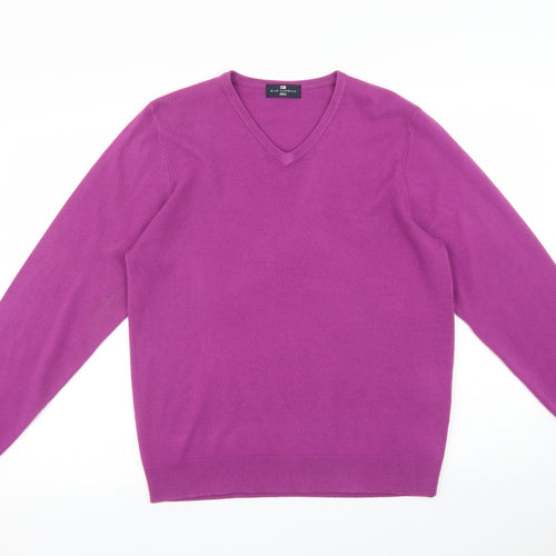 Blue Harbour Mens Purple   Pullover Sweatshirt Size M