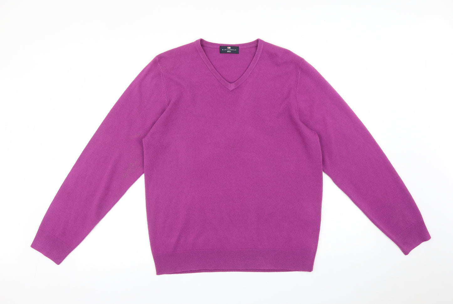 Blue Harbour Mens Purple   Pullover Sweatshirt Size M
