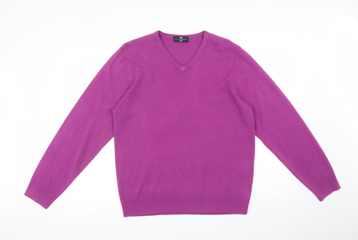 Blue Harbour Mens Purple   Pullover Sweatshirt Size M
