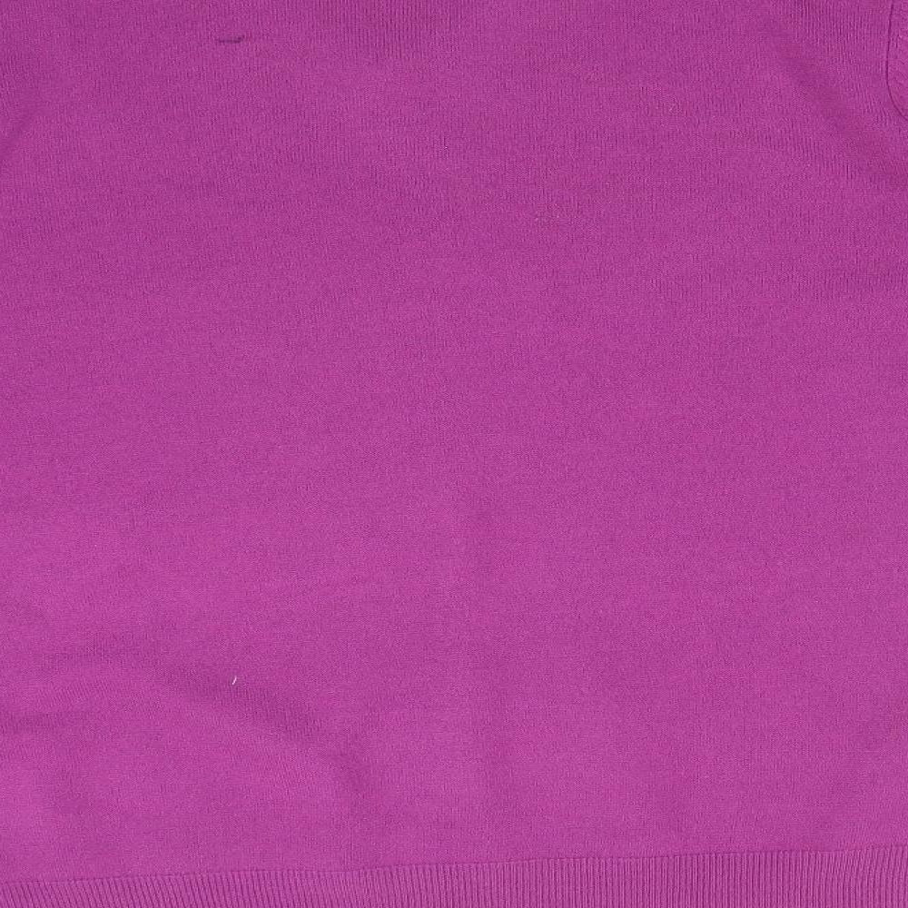 Blue Harbour Mens Purple   Pullover Sweatshirt Size M