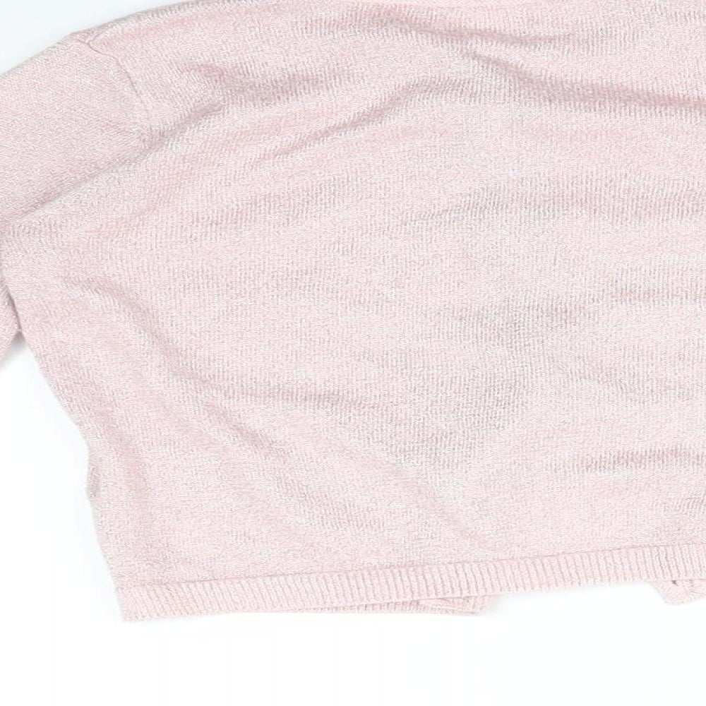 NEXT Girls Pink   Cardigan Jumper Size 4-5 Years