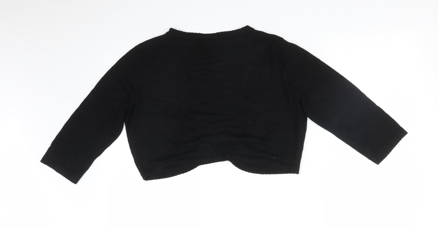 Wallis Womens Black   Cardigan Jumper Size M
