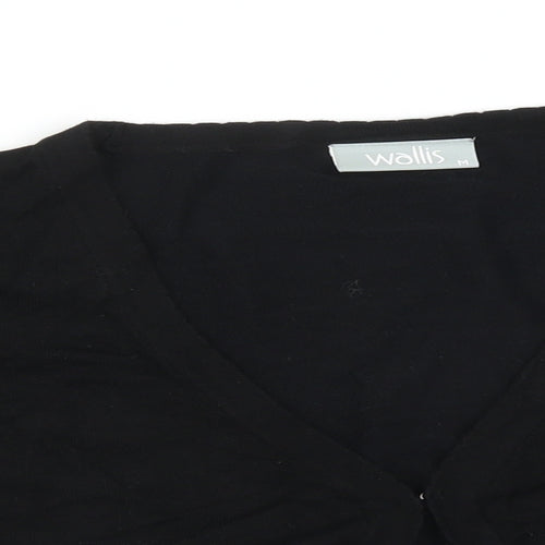 Wallis Womens Black   Cardigan Jumper Size M